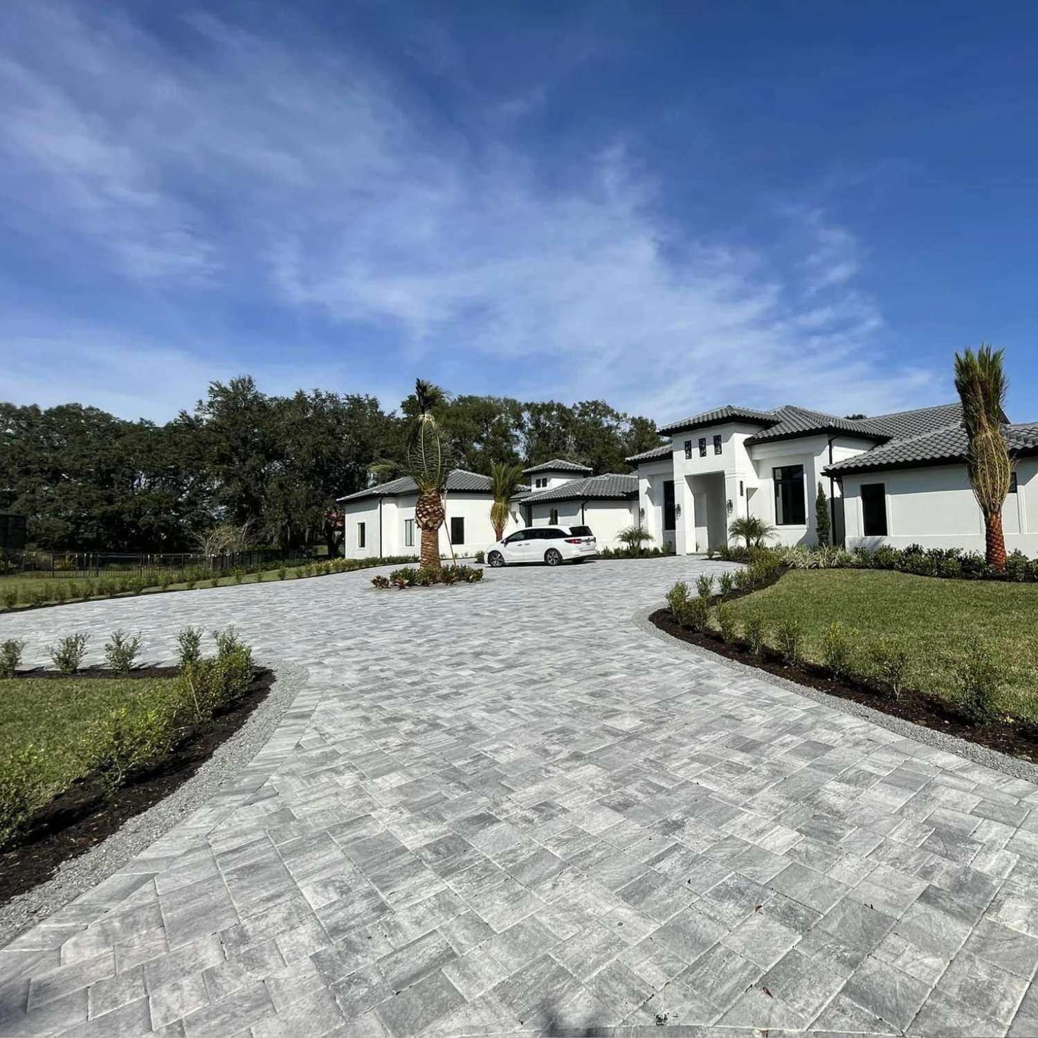 Tampa Driveway Paver Project